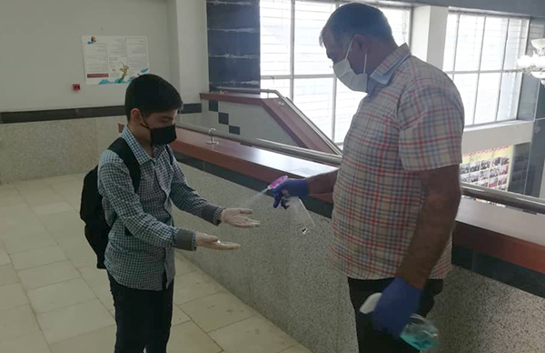 ضدعفونی مراکز آموزشی