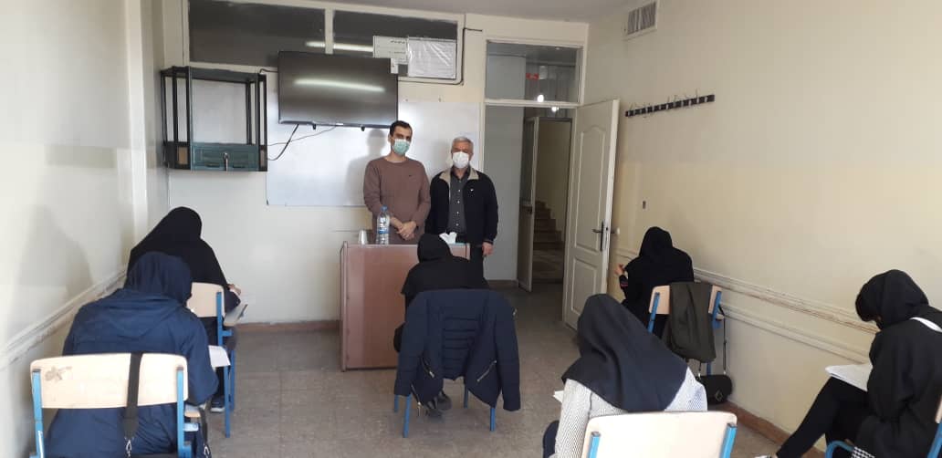 گزارش تصویری آزمون