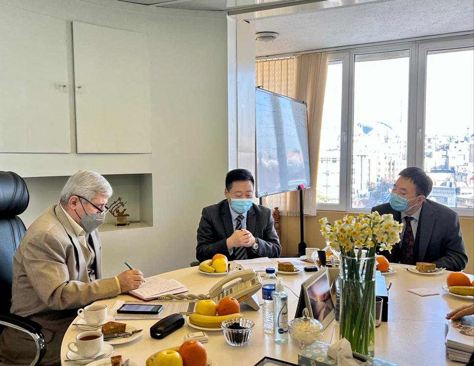 دیدار با رایزن فرهنگی سفارت چین