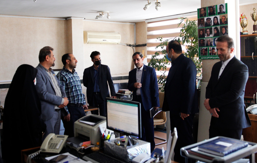 مدیرکل حراست بازدید فروردین 1402 4