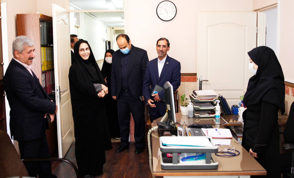 مدیرکل حراست بازدید فروردین 1402 12