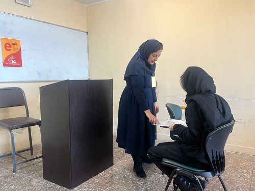 گزارش تصویری از روند برگزاری آزمون کتبی و شفاهی زبان اسپانیایی DELE