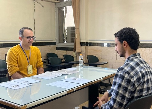 گزارش تصویری از روند برگزاری آزمون کتبی و شفاهی زبان اسپانیایی DELE