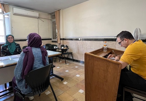 گزارش تصویری از روند برگزاری آزمون کتبی و شفاهی زبان اسپانیایی DELE