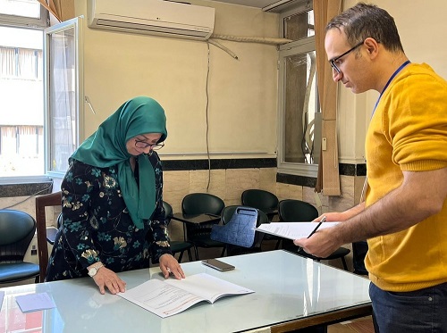 گزارش تصویری از روند برگزاری آزمون کتبی و شفاهی زبان اسپانیایی DELE