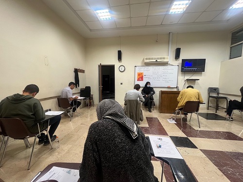 گزارش تصویری از روند برگزاری آزمون کتبی و شفاهی زبان اسپانیایی DELE