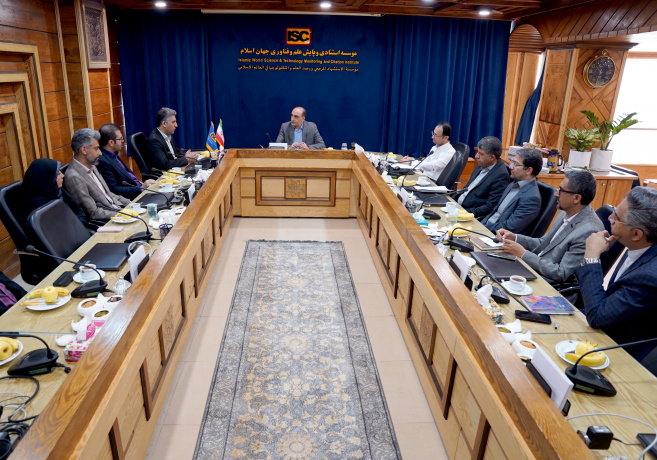 رییس کانون زبان ایران از مؤسسه ISC بازدید کرد