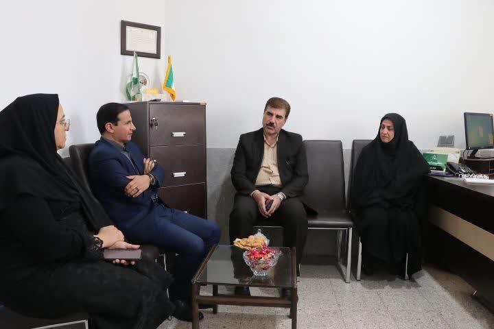 بازدید فرماندار از مرکز آموزشی زارچ