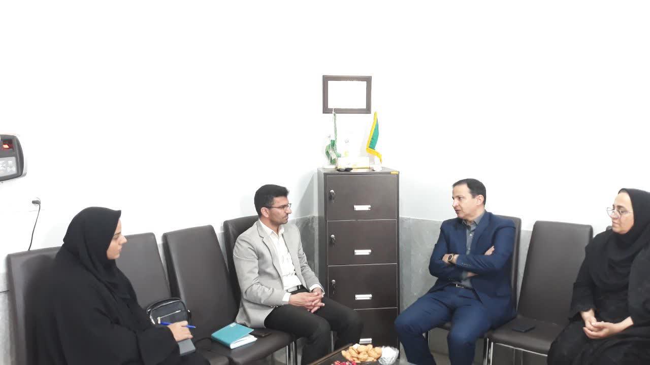 بازدید فرماندار از مرکز آموزشی زارچ