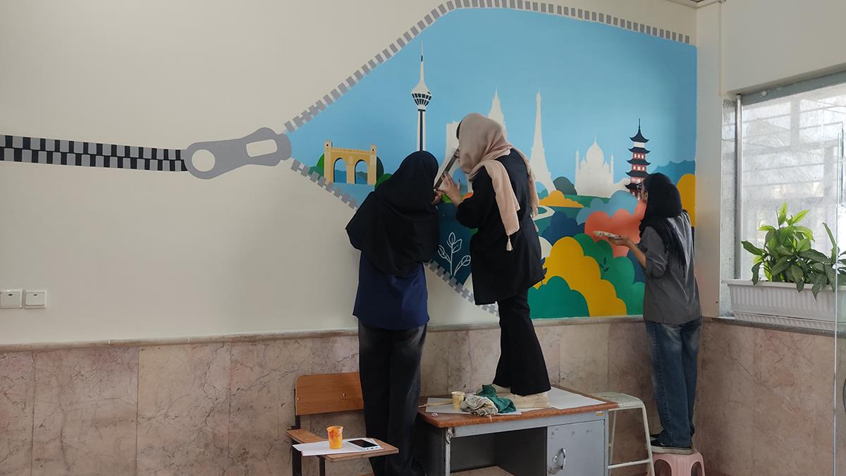 اجرای طرح زیباسازی در مراکز کانون زبان استان زنجان