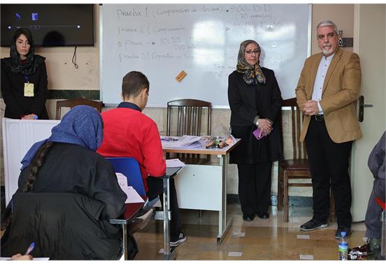 بیست و چهارمین دورۀ آزمون زبان اسپانیایی DELE در کانون زبان ایران برگزار شد