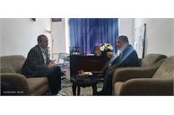 مدیر کانون زبان اردبیل با نمایندۀ مردم مشگین شهر دیدار و گفت و گو کرد