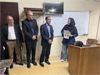 بازدید مدیر دفتر مرکزی حراست کانون از مراکز استان گلستان