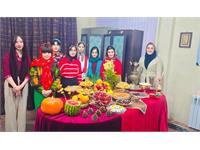 مراکز آموزشی استان یزد به استقبال یلدا رفتند (گزارش تصویری)