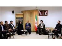 رییس کانون زبان ایران با نمایندۀ ولی فقیه در استان گلستان دیدار کرد