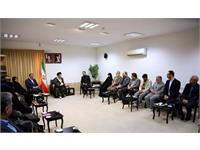 رییس کانون زبان ایران با نمایندۀ ولی فقیه در استان گلستان دیدار کرد